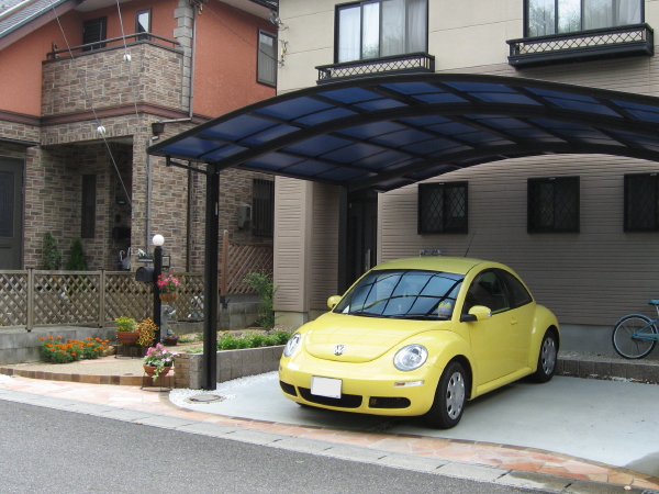 リフォーム後　駐車場　大津市Ｈ様邸